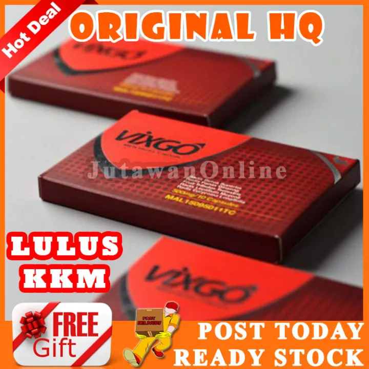 Vixgo Original Hq Lulus Kkm Free Postage Free Gift Ready Stock Vixgo Hq Hubungan Seperti Baru