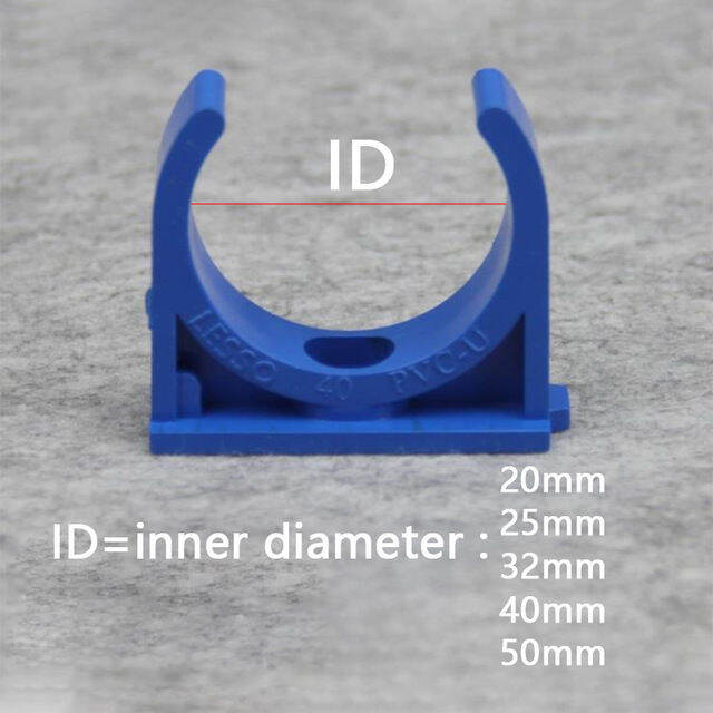 Pvc Pipe Clamps Water Pipe Support Pvc Pipe Connectors Garden Irrigation Tube Bracket Pipe