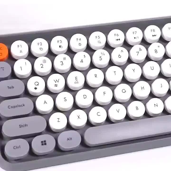 Ajazz 308i Keyboard Bluetooth Mobile Phone Tablet Laptop Home Office