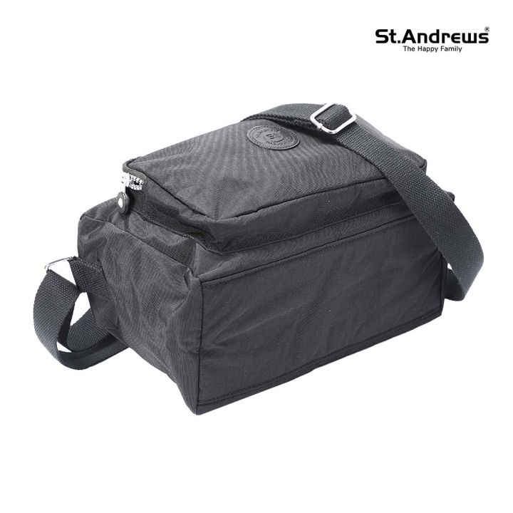 st-andrews-กระเป๋าสะพายพาดลำตัว-รุ่น-ssh1003-สีดำ