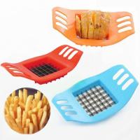 【cw】 Fry Potato Chip Potato Cutter Multifunction Stainless Steel Cutting Potatoes Vegetable And Fruit Machine Kitchen Tool