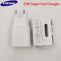 [KOLT Digital] Samsung Galaxy S20 S21 FE อะแดปเตอร์ A52 A32 A72 5G ที่ชาร์จความเร็วสูง25W อะแดปเตอร์ชาร์จ Super Charge 100ยูเอสบีซม. C ไปยังสายสำหรับ A71 A51