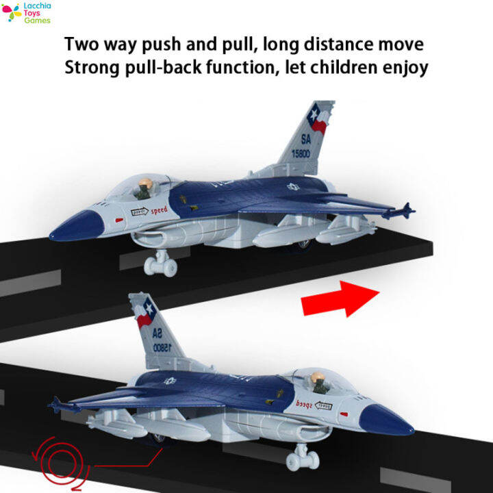 lt-สต๊อกพร้อม-ของเล่นโมเดลเครื่องบินรบ-f16พร้อมไฟเสียงเครื่องบินทหารอัลลอยด์พร้อมที่ยึดสำหรับเป็นของขวัญเด็ก-cod