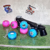 [0315] ล้อ Roller skate ไฟRGB ขนาด54x36mm 82A HighRebound78% PU