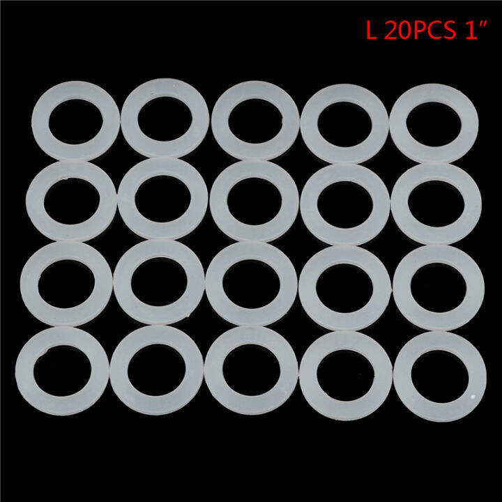 【ShengT】 20Pcs 1/2" 3/4" 1" Rubber Flat Gasket ORing Seal Washer Ring