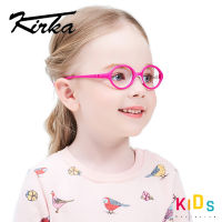 Kirka Fashion Optical Glasses Frame Kids TR90 Flexible Eyeglasses Frame Brand Design Children Myopia Eye Glasses Frames Girls