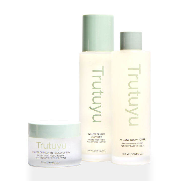 Trutuyu White Willow Full Collection Infused with White Willow Bark