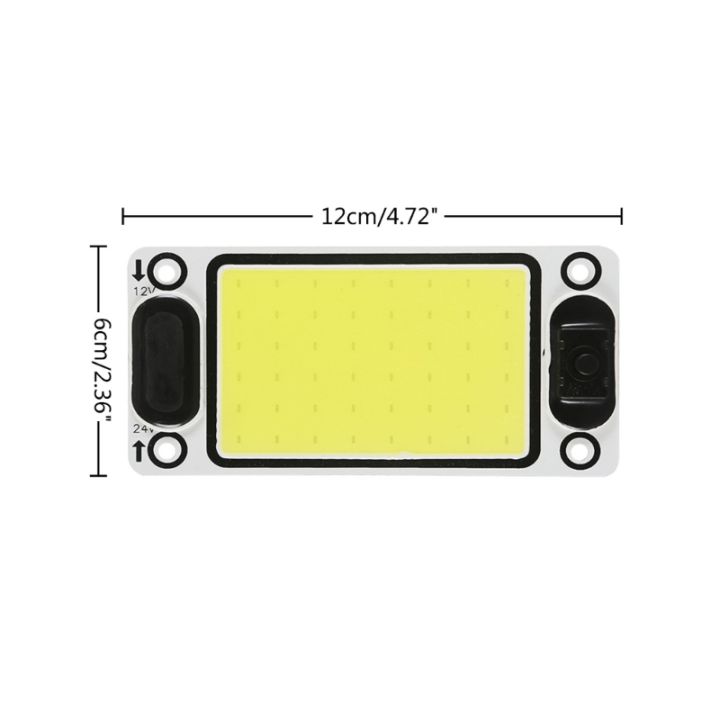 แผงไฟ-led-cob-แผงหน้าปัดรถยนต์รถบรรทุก-suv-โคมไฟการอ่านรูปทรงกลมตกแต่งภายในรถยนต์