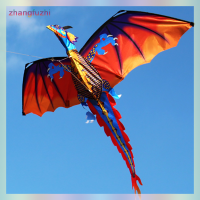 zhangfuzhi ขนาดใหญ่3D ไนลอน Kite Flying Dragon Kite กับ100M line Family outdoor Sports Toy