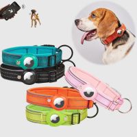 【WNING small pet】ปลอกคอสุนัขไนลอนสำหรับ Apple Airtag Gps,พร้อมกล่องติดตามสัตว์เลี้ยงลูกหมาลูกแมวเคสโทรศัพท์กันกระแทก Aksesoris Sabuk Pengaman ป้องกันการสูญหาย