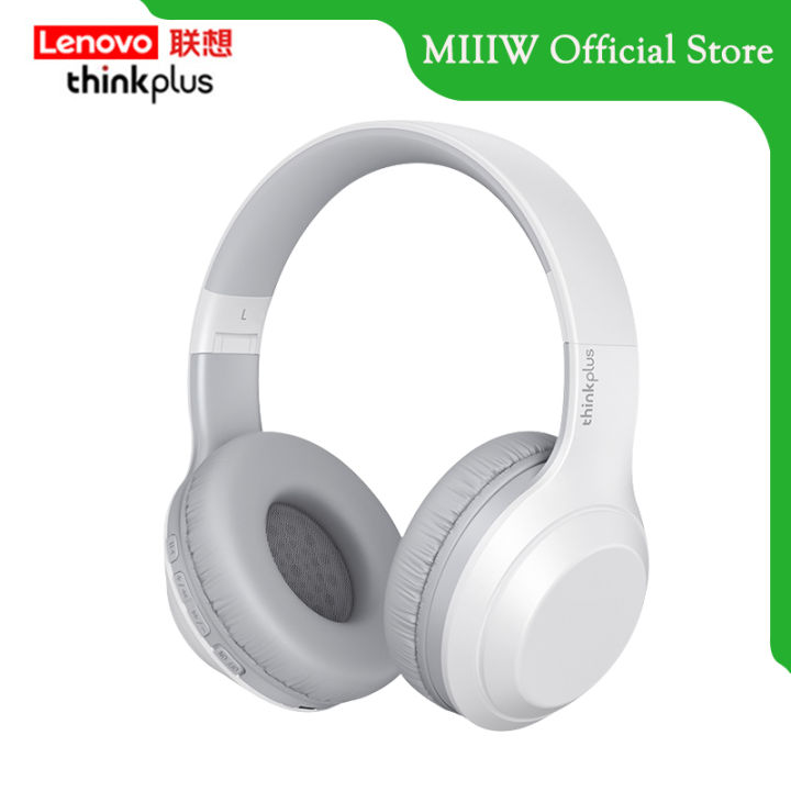 lenovo-thinkplus-th10-wireless-bluetooth-headset-หูฟังบลูทูธ-หูฟังสเตอริโอบลูทูธ-บลูทูธไร้สาย-5-0-พร้อมไมโครโฟน