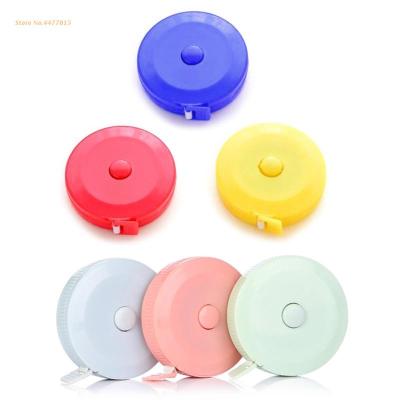 【CW】Sewing Tape Measure 1.5เมตร Retractable Measuring Tape Portable Body Tape Measure For Fabric Sewing Home Crafts Dropship