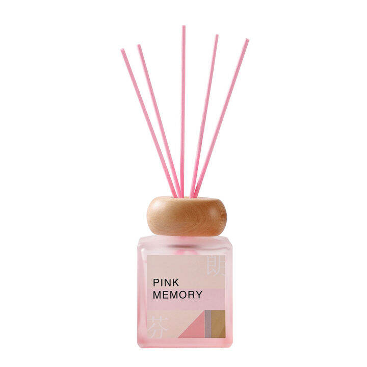 200ml-fireless-glass-reed-diffuser-พร้อม-sticks-home-aromatpy-oil-diffuser-สำหรับบ้าน-ห้องน้ำ-ห้องนอน-โรงแรม-scent-diffuser