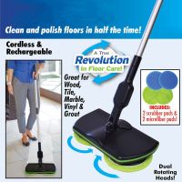 ¤▲▤ New Magic Easy Microfiber Electric Broom 360 Rotating Mop Spin Spray Foot Switch Mop Floor Cleaning Mop Easy Bucket Dust Broom