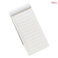 5pcs Pocket Kraft Paper Memo Pad Notepad Message Notes To Do List Checklist Stationery Supplies