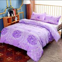 Thin Bed Linen Bedding Pattern Duvet Cover Single Double Queen Size Bedclothes Lovers Covers ( Without Quilt Pillowcase ) F0346