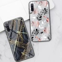 ♚♟ Leaves Flower Phone Case For Xiaomi Redmi Note 10 8 9 7 11 Pro 8T Mi 11T 10 9T 10T Pro A3 Lite Poco X3 F3 Tempered Glass Fundas