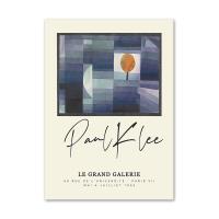 หน้ากาก Paul Klee ศิลปะผนังรูปสมัยใหม่เรียบง่ายผ้าใบวาดภาพโปสเตอร์แบบนอร์ดิกและพิมพ์0726 69F ติดผนัง