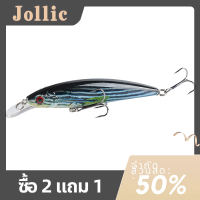 Jollic ชุดเหยื่อตกปลาขนาด11ซม. 11.5ก. เหยื่อปลอมแบบแข็งเหยื่อล่อปลาซิวขนาดเล็กแบบแกว่งไปมา