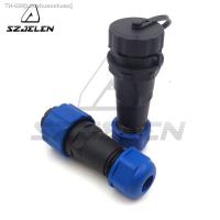 ✟✺▬ SD16TP-ZM IP67 16mm Cable Link Cable Connector 7 Pin Waterproof Dust-Proof Aviation Connector