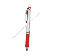 ปากกาหมึกเจลเพนเทลหัวกด BL-77 0.7 สีแดง 1 โหล มี 12แท่ง : 4902506071248