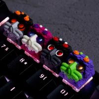 For Cherry MX Switch Mechanical Keyboard Game Resin Keycap Handmade Personality Resin Keycap Replacement