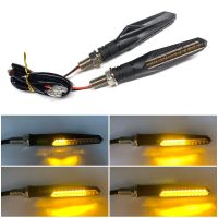 Motorcycle Universal Turn Signals Light Tail Flasher LED Flowing Water Blinker Bendable For Yamaha R1 XJ6 MT09 MT07 FZ6 XJR1300