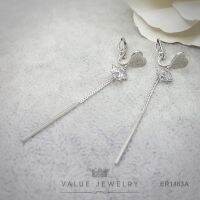 ต่างหูหนีบ รุ่น ERC1463 ขนาด กว้าง1cmยาว6.5cm Value Jewelry บริการเก็บเงินปลายทาง