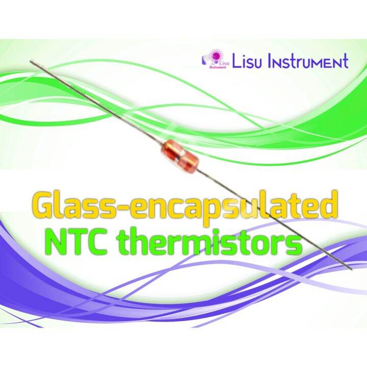 Glass Encapsulated Ntc Thermistors Sensor 500k 100k 200k 50k 20k 10k 5k