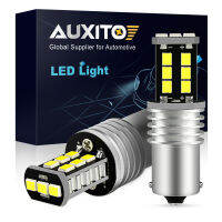 AUXITO 2ชิ้น P21W 1156 Ba15S หลอดไฟ Led Canbus 2835 Smd สำหรับรถยนต์สำรองหลอดไหสว่างรอบด้านไฟรถยนต์