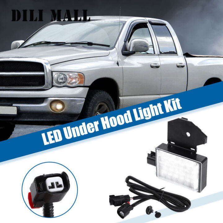 LED Under Hood Light Wiring Harness Assembly Compatible For RAM 1500