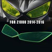 สำหรับ KAWASAKI Z1000 Z 1000 2014 2015 2016ไฟหน้ารถจักรยานยนต์ยามหลอดไฟหน้าโล่อุปกรณ์ป้องกันฝาครอบกระจกหน้าจอ