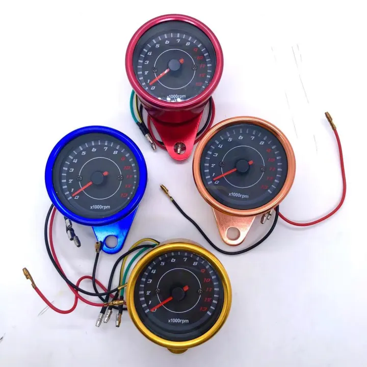 [EGM MOTORCYCLE] RPM GAUGE COLORED | Lazada PH
