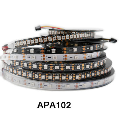 DC5V APA102 DATA and CLOCK seperay Smart led pixel strip;1m3m5m; ledspixelsm;IP30IP65IP67