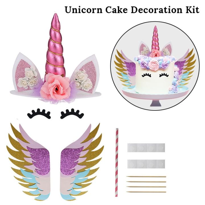 yf-unicorn-paper-cookies-1st-kids-birthday-decorations-baby-shower-supplies