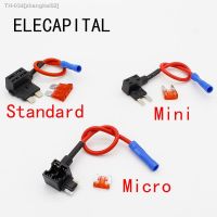 ✥✿۞ Add A Circuit Standard/Mini/Micro Blade Fuse Boxes Holder Piggy Back Fuses Tap