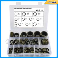 ชุดแหวนน้ำมันที่มีคุณภาพสูงเครื่องทำความสะอาดปิดผนึก M6-M26ทั้งหมด11ตัววัดขนาดท่อแบบมีเกลียวซีลเครื่องซักผ้า