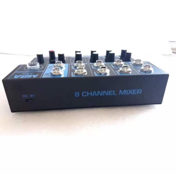 mba-q48-มิกจิ๋วแต่แจ๋ว-เสียงดี-มิกเซอร์-8ช่อง-mixer-มิกเซอร์ตัวเล็ก-เสียงดี-ราคาถูก-รับประกันคุณภาพ-สินค้าพร้อมจัดส่ง