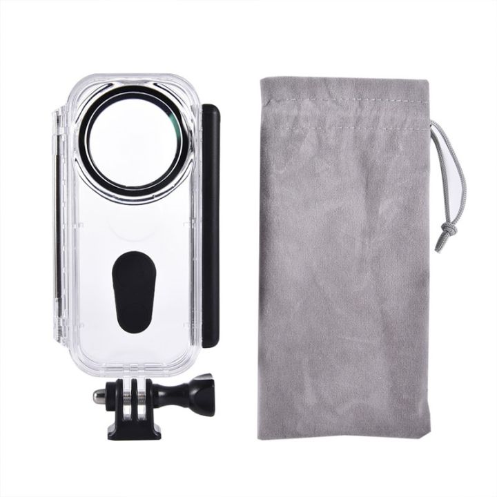 cod-suitable-for-one-x-waterproof-shell-anti-drop-transparent-protective-case-61-meters-panoramic-sports-camera