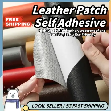 Self-Adhesive Leather Repair Patch Paste Suitable For Sofa Car Seat Repair  Subsidy Leather PU Patch Artificial Leather Sticker