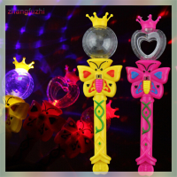 zhangfuzhi Magic Lighting Stick ของเล่นไฟกระพริบเรืองแสงขึ้น wands ของเล่นของขวัญส่องสว่าง