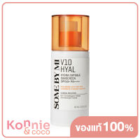 Some By Mi V10 Hyal Hydra Capsule Sunscreen SPF50+ PA++++ 40ml กันแดดป้องกันรังสียูวี แสงแดดพร้อมเพิ่มความชุ่มชื้นให้ผิว