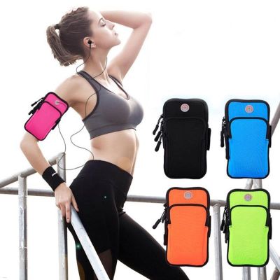 Sports Running Armband Waist Bag Phone Case For Konrow Easy S55 S55P 2021 Sweet 55 Soft 5 5P / Sky Elite B55 A5 P5 H55Cased