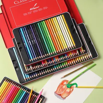 Brutfuner 48/72/120/150/160/180Colors Pencils Professional Oil Wood Soft  Watercolor Pencil For School Draw Sketch Art Supplies