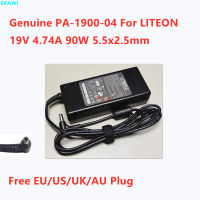 ของแท้ LITEON PA-1900-04 19V 4.74A 90W 5.5X2.5Mm AC Adapter สำหรับแล็ปท็อปชาร์จไฟ