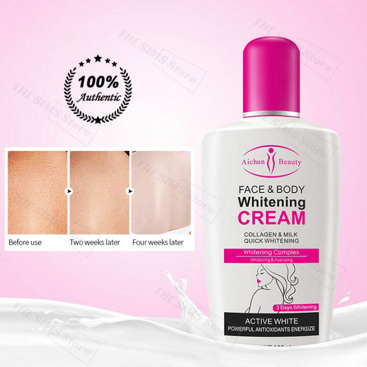 Aichun Beauty FACE & BODY Body Lotion WHITENING CREAM,Authentic ...