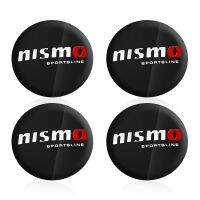 Auto parts 4 X 56.5mm Nismo Sports Line Aluminum Car Wheel Center Hub Cap Stickers Emblems