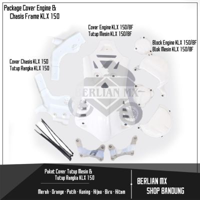 Package Cover Engine Cover And Frame Cover klx 150