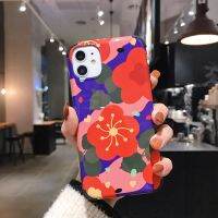 Case iPhone6,6s,6Plus,7,7Plus 8,8Plus X,Xs Xr,Xs Max 11,11Pro,11ProMax ดอกไม้ สไตล์ Marimekko