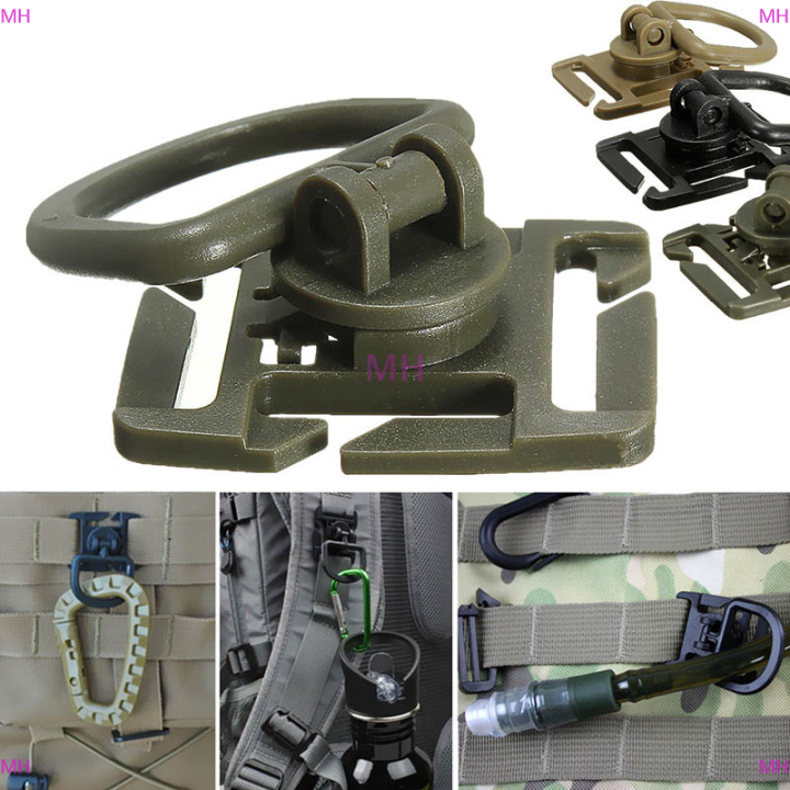 lowest-price-mh-2pcs-molle-ระบบรัดกระดูกหมุน-d-ring-หมุนหัวเข็มขัด18mm-25mm-webbing